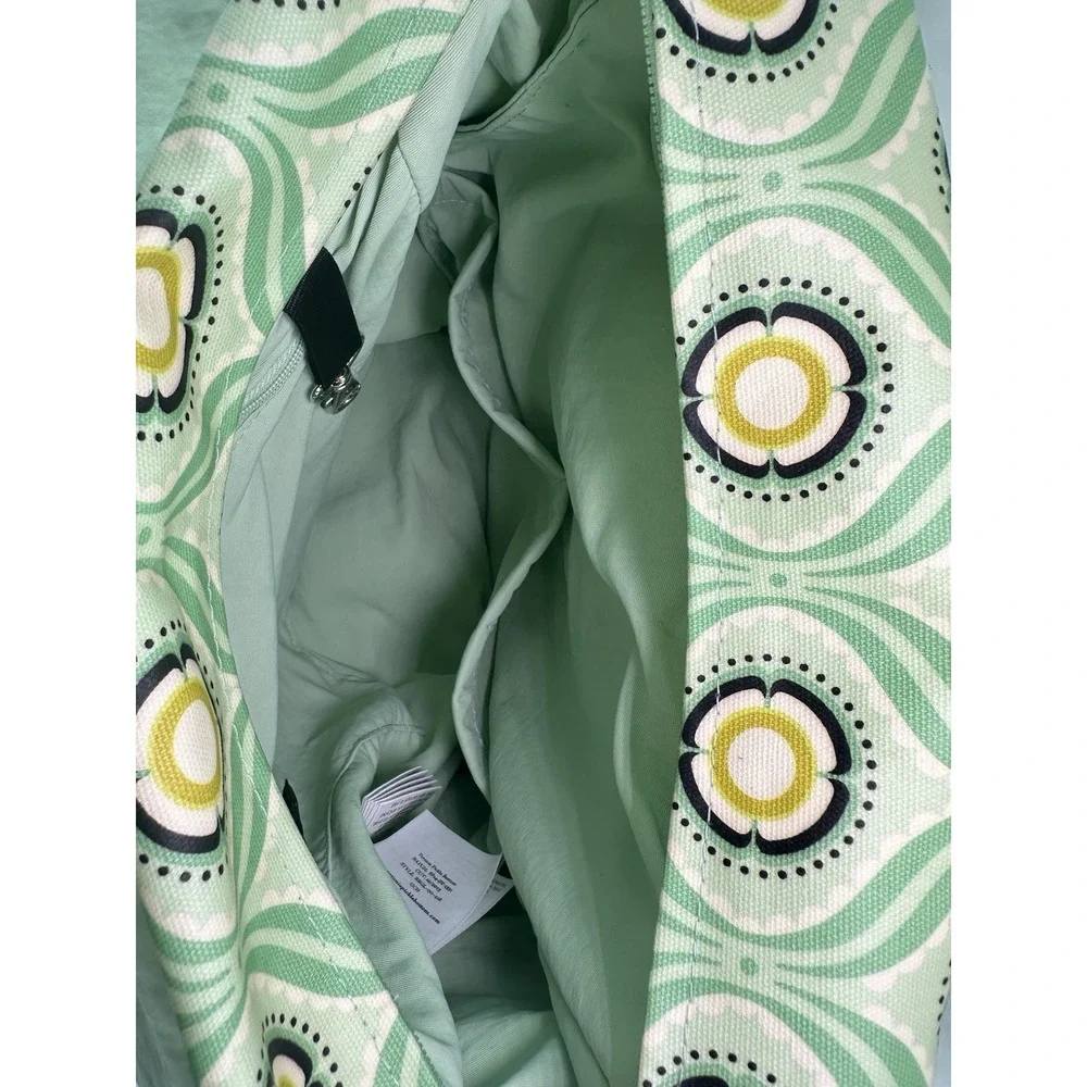 PETUNIA PICKLE‎ BOTTOM Boxy Backpack DIAPER BAG Changing Pad Aqua Floral